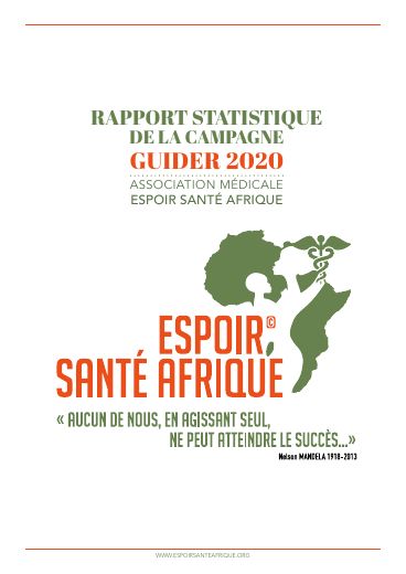 Rapport statistique Guider